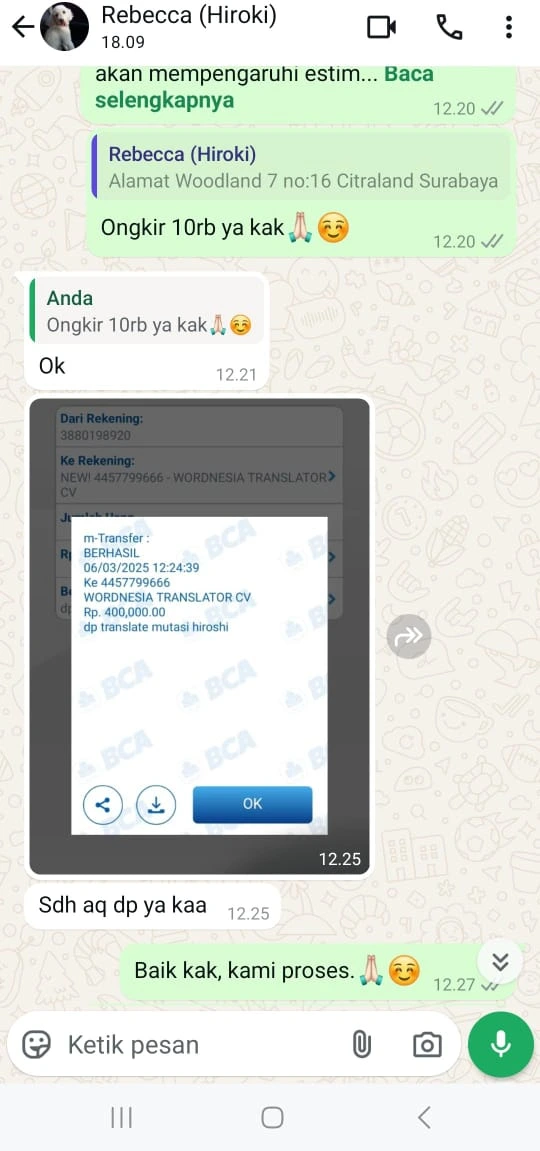 Bukti Transaksi